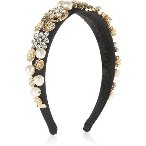 dolce gabbana headband|dolce gabbana satin headband.